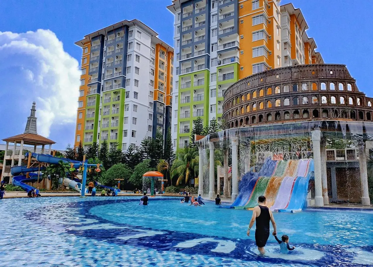 Fun Splash Water Park Resort Melaka - Free Ticket Unlimited Entry Malajsie
