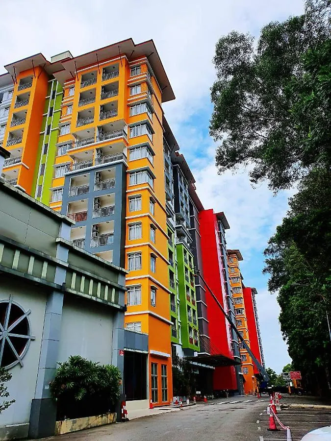Apartment Fun Splash Water Park Resort Melaka - Free Ticket Unlimited Entry