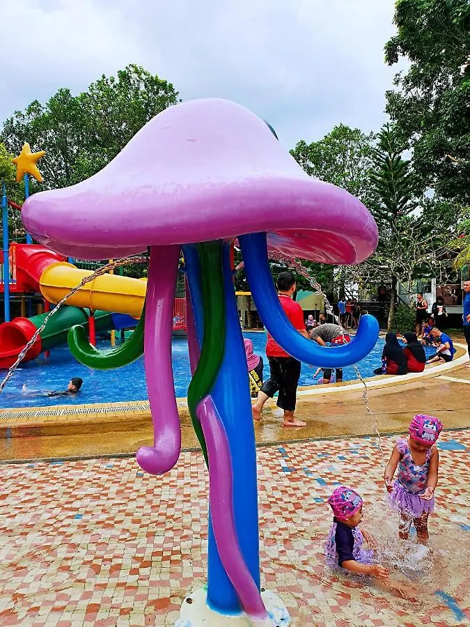 Apartment Fun Splash Water Park Resort Melaka - Free Ticket Unlimited Entry Malaysia